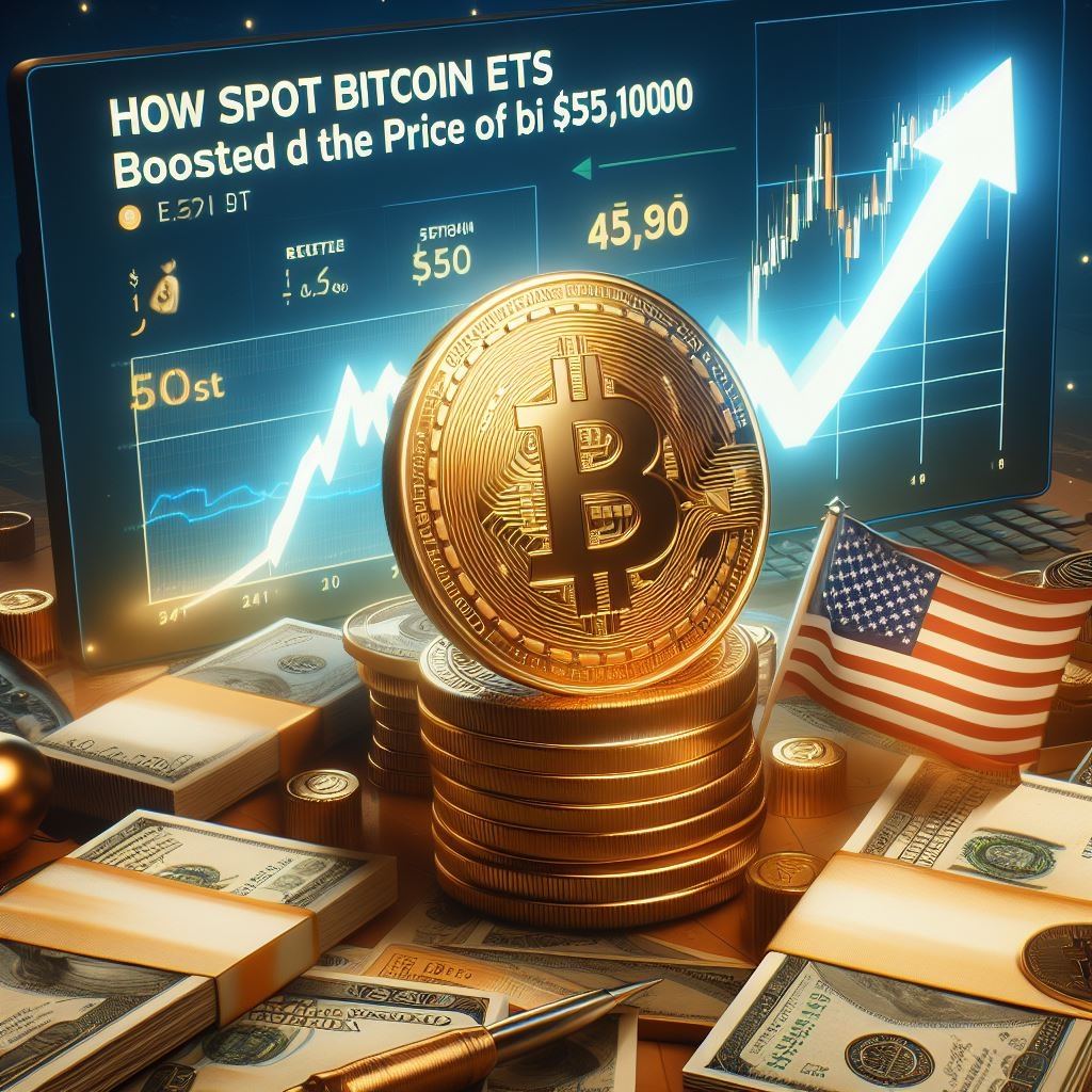 How Spot Bitcoin ETFs Boosted the Price of Bitcoin to $50,000